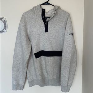 The NorthFace Grey Hoodie